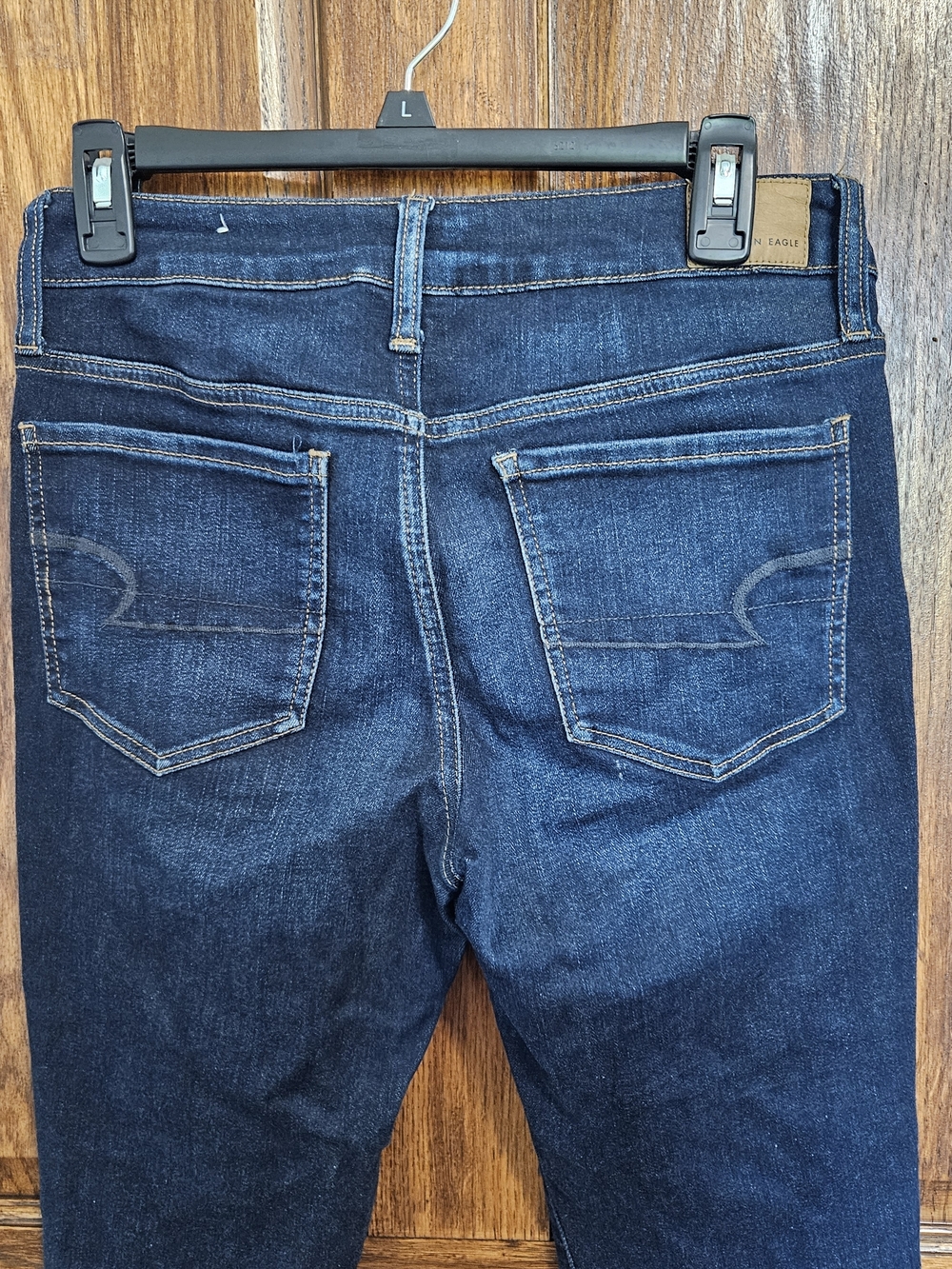 American Eagle Outfitters Dark Blue Women’s Slim Straight Jeans